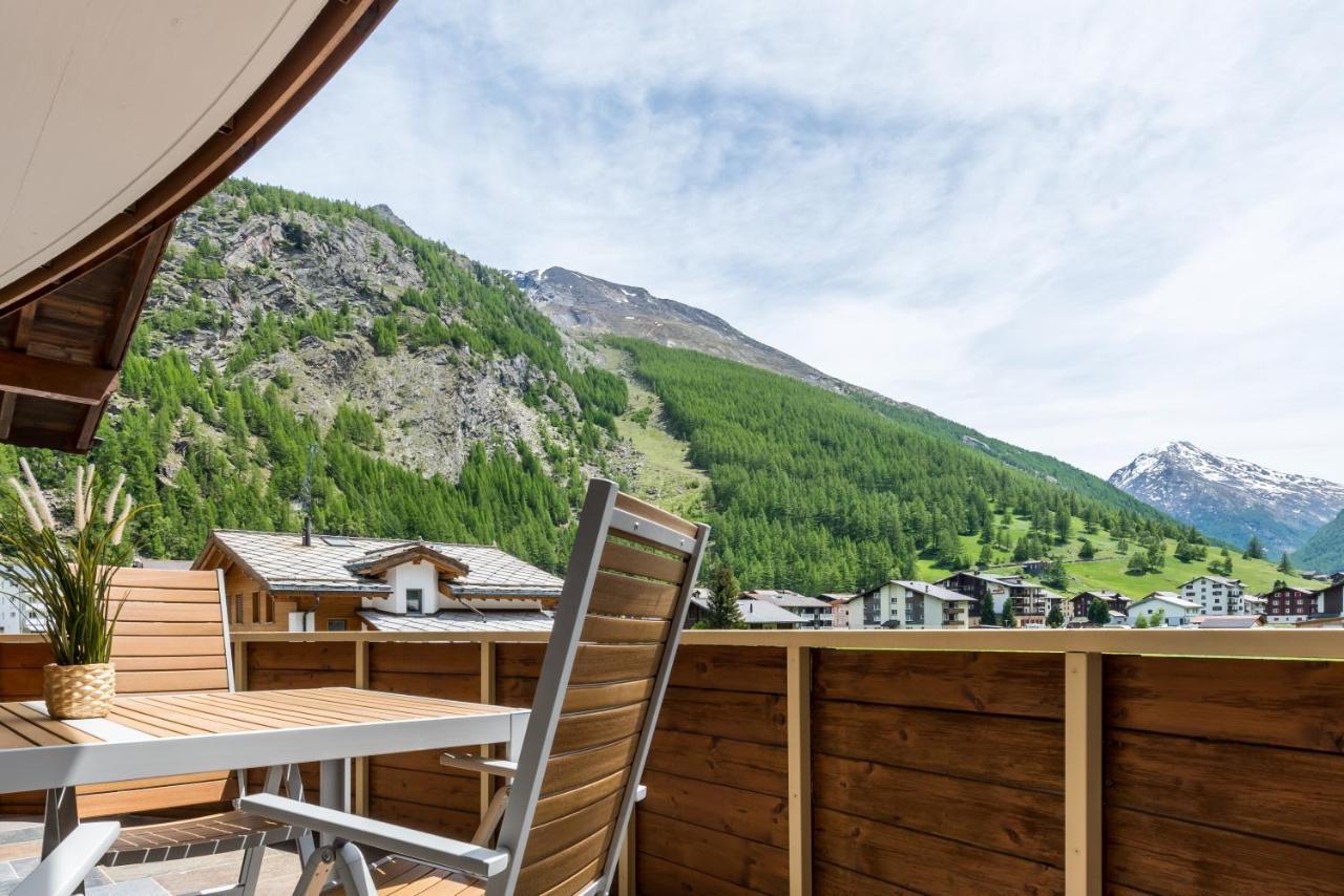 Montela Hotel & Resort - Casa Antares Saas-Grund Bagian luar foto